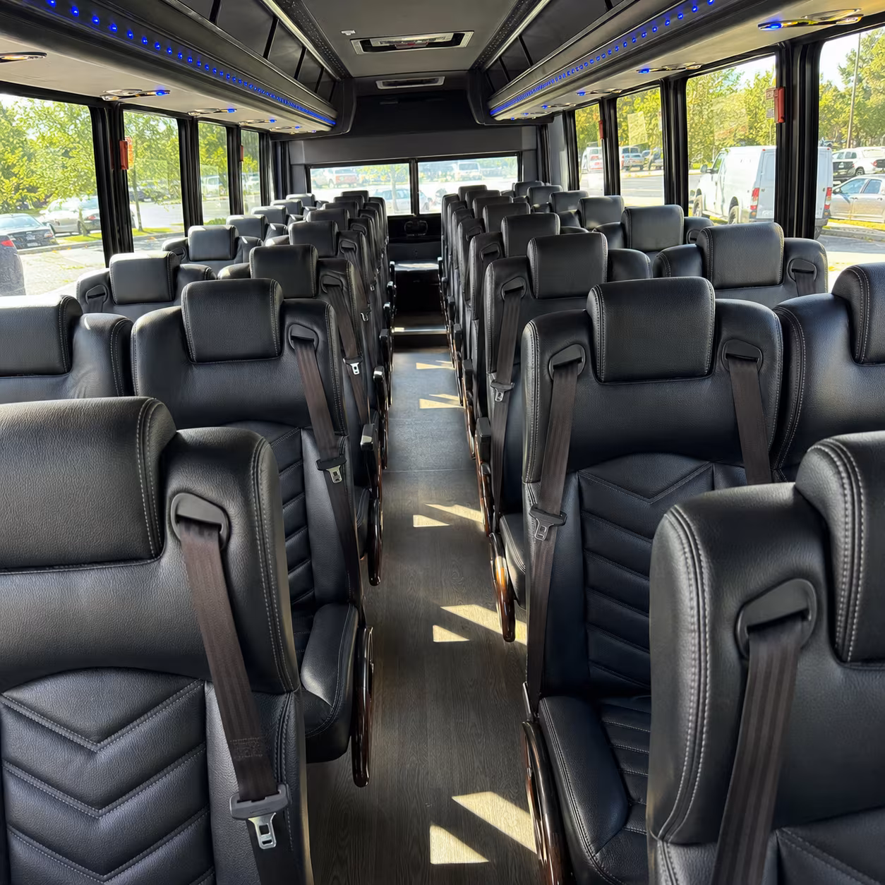 minneapolis concert transportation onboard seating