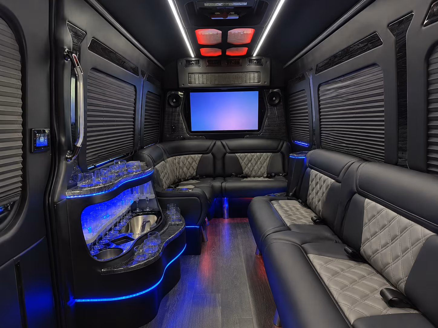 minneapolis corporate event transportation onboard seating
