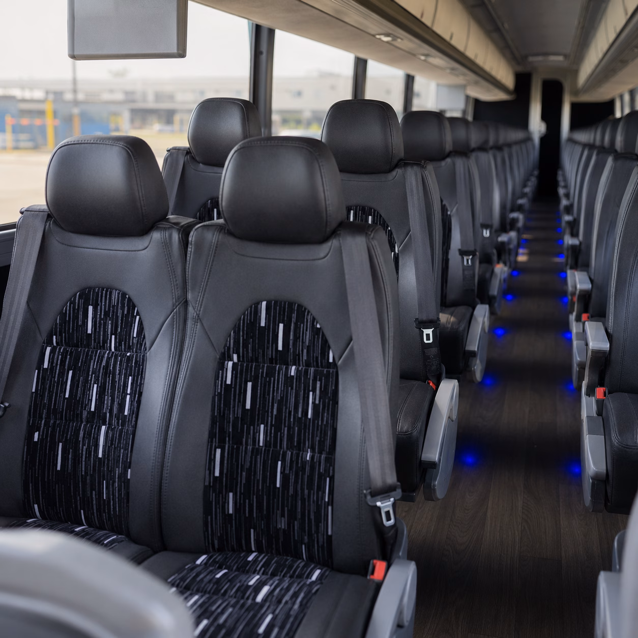 minneapolis religious group transportation onboard seating